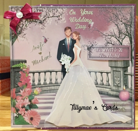 Wedding in Deep Mulberry Pink Mini Kit by Suzanne Kavanagh