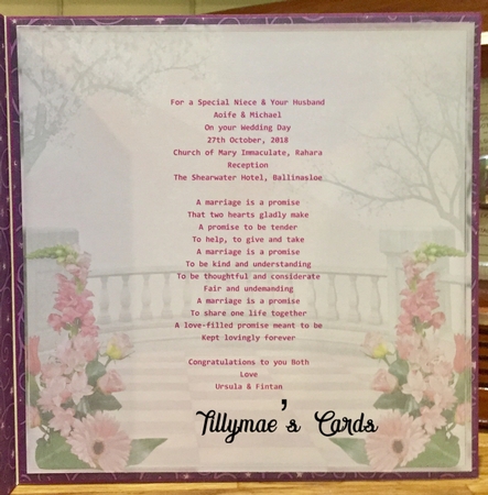 Wedding in Deep Mulberry Pink Mini Kit by Suzanne Kavanagh