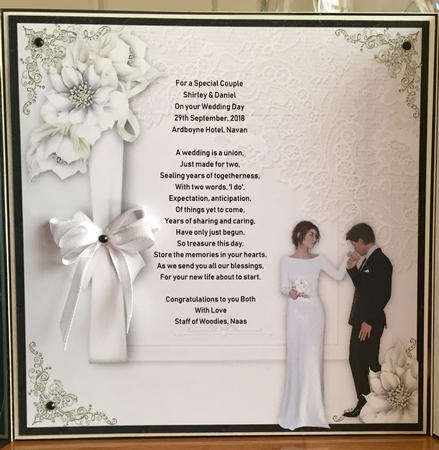 A Beautiful Wedding Day Card Kit by Suzanne Kavanagh