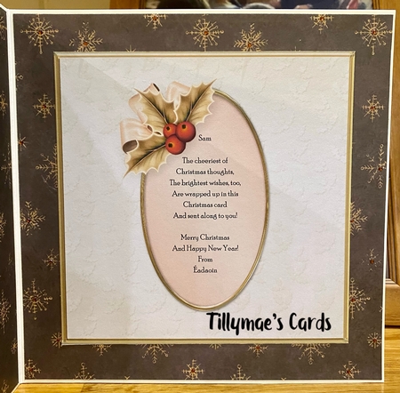 Christmas Shopping - Layered Frame Card Mini Kit by Suzanne Kavanagh
