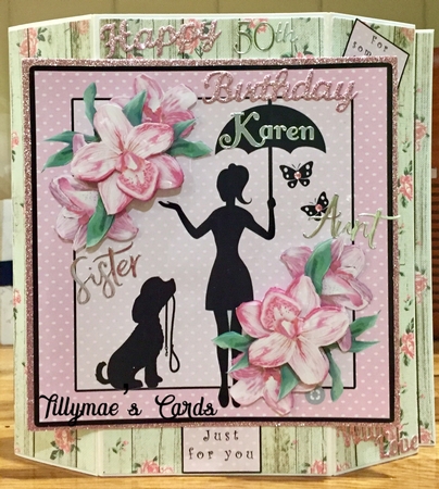 Walkies PLEASE - Decoupage by Suzanne Kavanagh