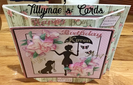 Walkies PLEASE - Decoupage by Suzanne Kavanagh