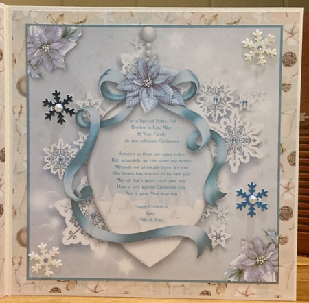 Snow Scene Christmas Bauble  by Suzanne Kavanagh