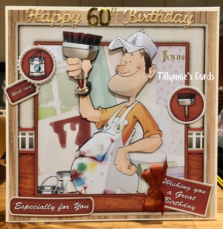 Painter and Decorator Dude 4 Sheet Mini Kit by Suzanne Kavanagh