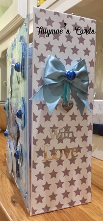 8 x 8 Insert For Baby Boy Is Blessing by Suzanne Kavanagh