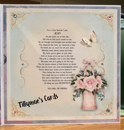 Vintage Pink Flowers Basket Mini Kit by Suzanne Kavanagh