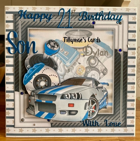 Blue Lightning 8x8 Mini Kit by Suzanne Kavanagh
