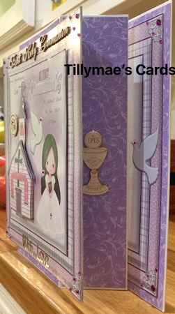 8 x 8 Insert Girl First Communion by Suzanne Kavanagh