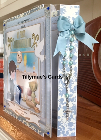 8 x 8 Insert Communion Boy by Suzanne Kavanagh