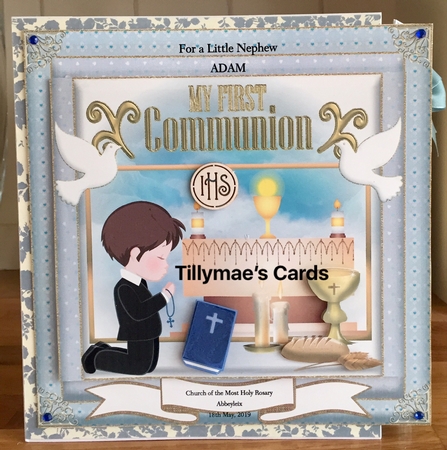 8 x 8 Insert Communion Boy by Suzanne Kavanagh