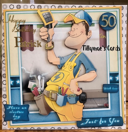 Electrician Dude 4 Sheet Mini Kit by Suzanne Kavanagh