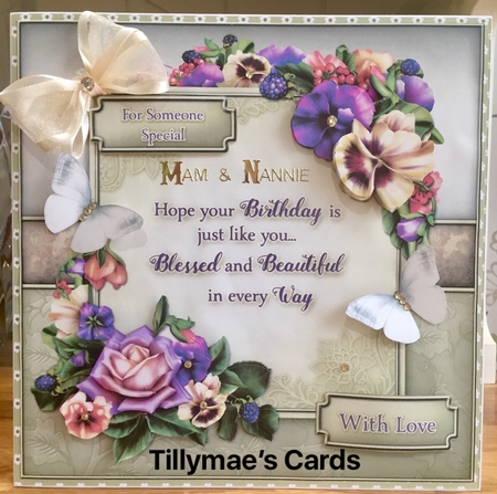 Hope Your Birthday 8x8 Mini Kit by Suzanne Kavanagh