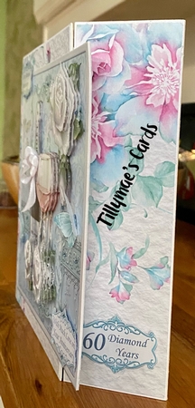 CHAMPAGNE CELEBRATIONS DIAMOND 7.8 Decoupage & Insert Kit by Suzanne Kavanagh