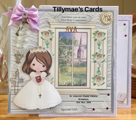 First Holy Communion Card Mini Kit & Decoupage by Suzanne Kavanagh
