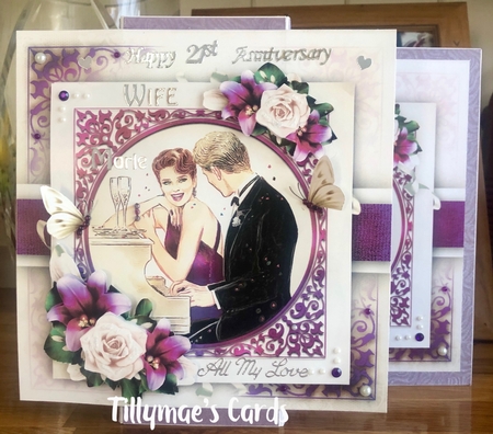 Anniversary-Wedding-Engagement-Congratulations-Love Couple Mini Kit by Suzanne Kavanagh