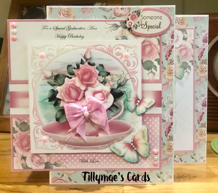 The Pink Rose Teacup by Suzanne Kavanagh