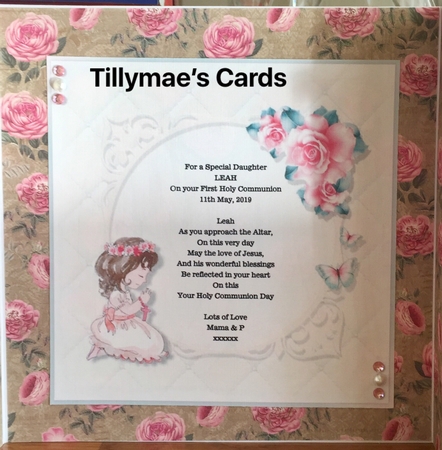 On Your 1st Holy Communion (Girl) by Suzanne Kavanagh