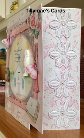 Confirmation / Communion Girl Card Mini Kit & Decoupage by Suzanne Kavanagh