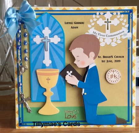 FIRST COMMUNION - BOY by Suzanne Kavanagh