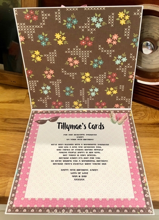 You make each day special just by being you card mini kit & decoupage by Suzanne Kavanagh