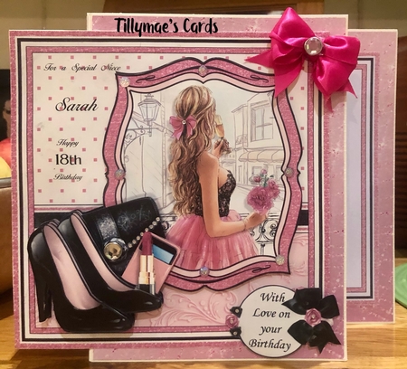 READY TO CELEBRATE 7.5 Decoupage Ages & Insert Kit by Suzanne Kavanagh