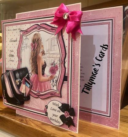 READY TO CELEBRATE 7.5 Decoupage Ages & Insert Kit by Suzanne Kavanagh