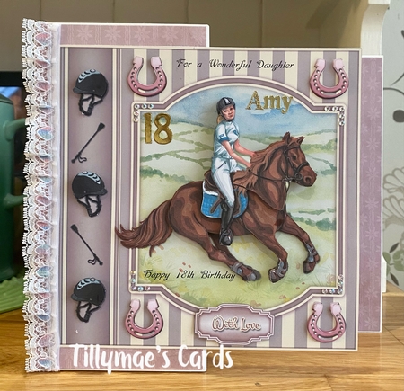 Country Ride (Pink) 8x8 Mini Kit by Suzanne Kavanagh