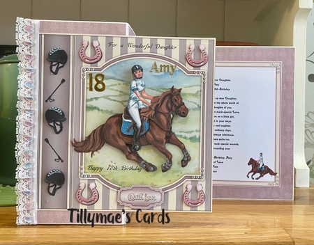 Country Ride (Pink) 8x8 Mini Kit by Suzanne Kavanagh