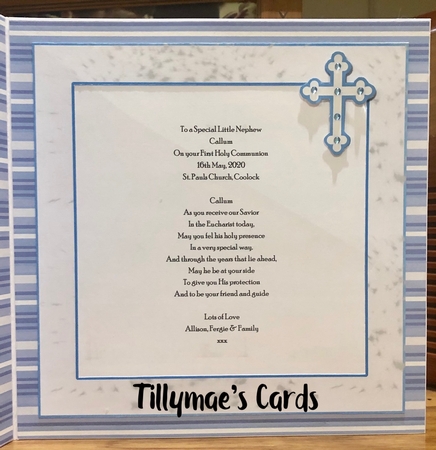 FIRST COMMUNION BOY - BLOND by Suzanne Kavanagh