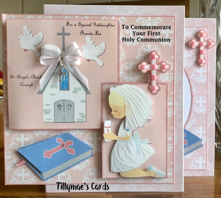 FIRST COMMUNION GIRL - BLONDE by Suzanne Kavanagh