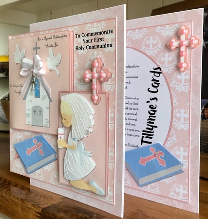 FIRST COMMUNION GIRL - BLONDE by Suzanne Kavanagh