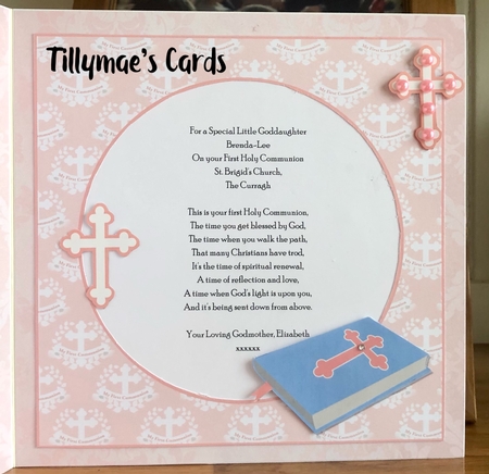 FIRST COMMUNION GIRL - BLONDE by Suzanne Kavanagh