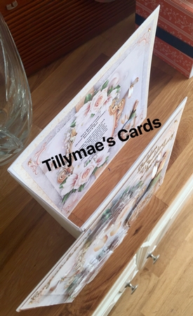 Wedding Anniversary Champagne Card Mini Kit by Suzanne Kavanagh