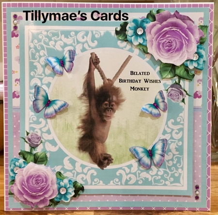 Take it easy - card mini kit & decoupage by Suzanne Kavanagh