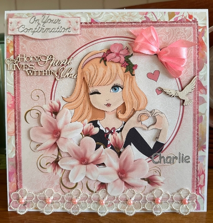 Birthday Love Heart Girl Mini Kit  by Suzanne Kavanagh