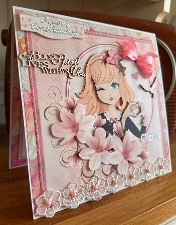 Birthday Love Heart Girl Mini Kit  by Suzanne Kavanagh