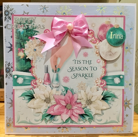 Tis the Season to Sparkle 7x7 by Suzanne Kavanagh