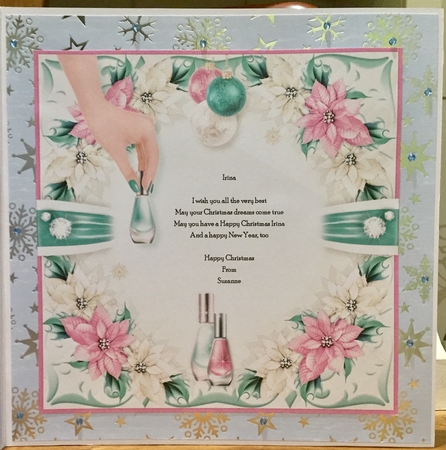 Tis the Season to Sparkle 7x7 by Suzanne Kavanagh