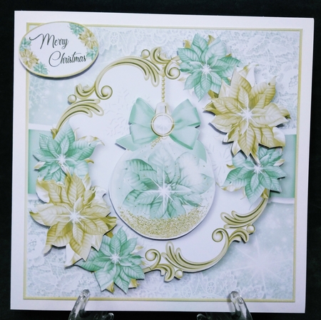 Poinsettia Bauble 7 by Suzi Cooper
