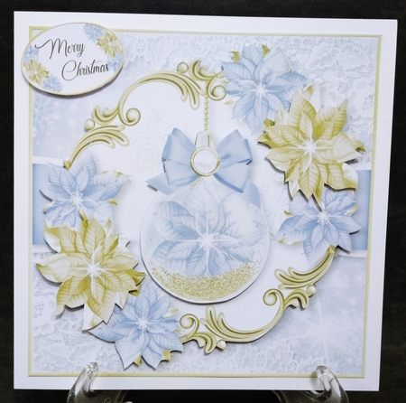 Poinsettia Bauble 8 by Suzi Cooper