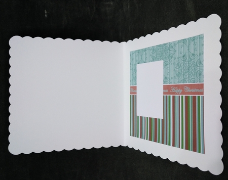 Glory Book Happy Christmas 6inch Split Topper Insert Panel by Suzi Cooper