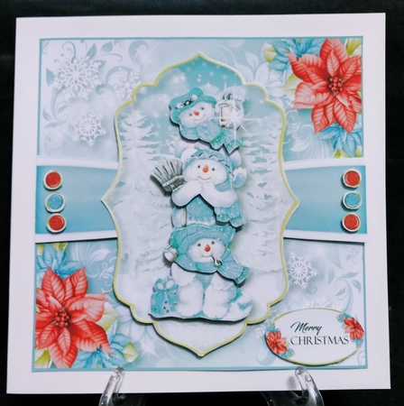 A Snowman Pile Bumper Kit by Suzi Cooper