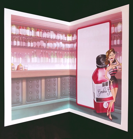 Pink Gin Dudess Insert by Suzi Cooper