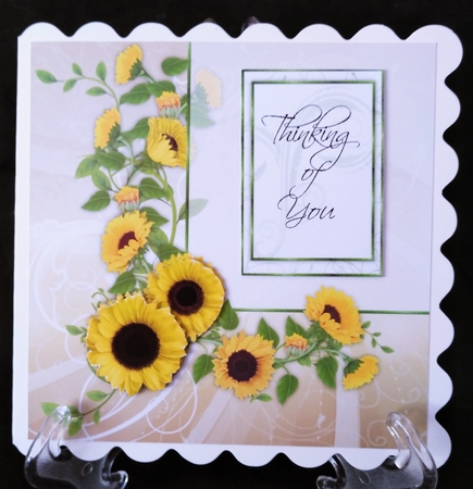 Sunflowers Thinking of You  by Suzi Cooper