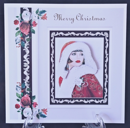 Christmas Hooded Lady by Suzi Cooper