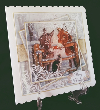 Winter Wonderland 20...24 Donkey by Suzi Cooper