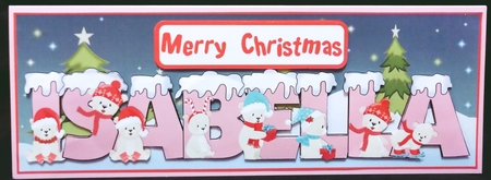POLAR BEAR NAMES - ISABELLA by Suzi Cooper