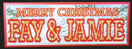 CHRISTMAS GLITTER - FAY AND JAMIE by Suzi Cooper