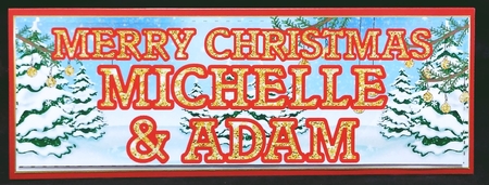 CHRISTMAS GLITTER - MICHELLE AND ADAM by Suzi Cooper