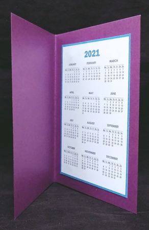 2021 Calendar - Beauty in purple by Suzi Cooper
